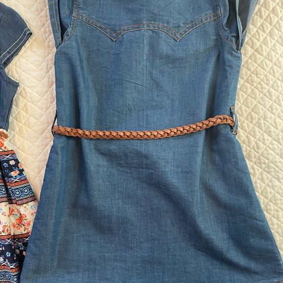 NWT Western toddler denim dresses - Picture 9 of 13